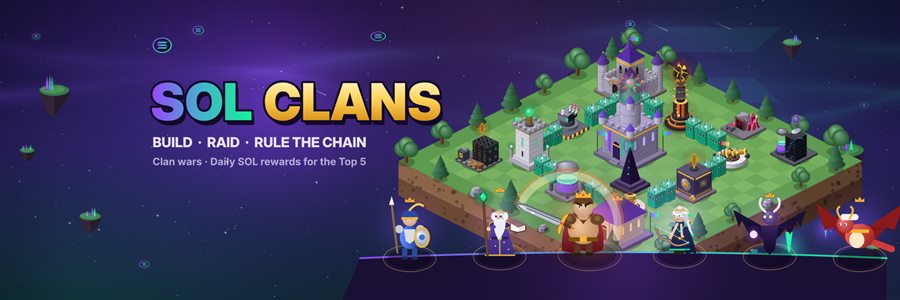 Sol Clans — Build · Raid · Rule the chain